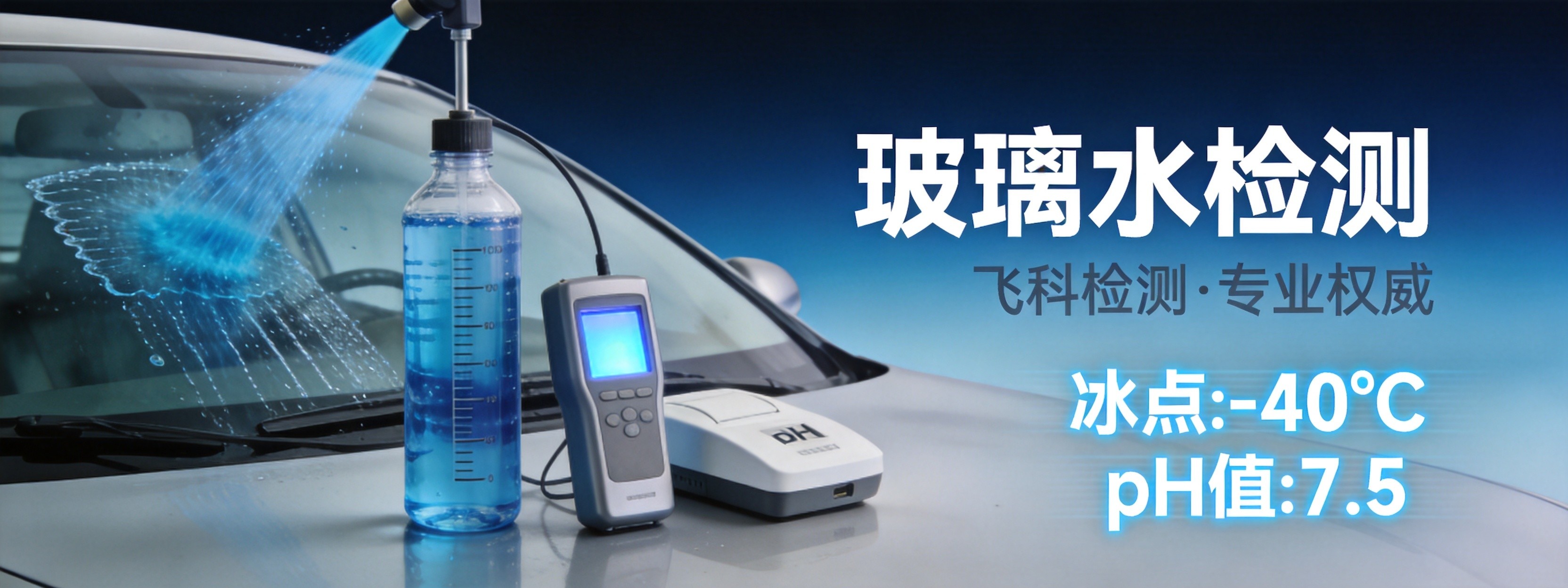玻璃水检测